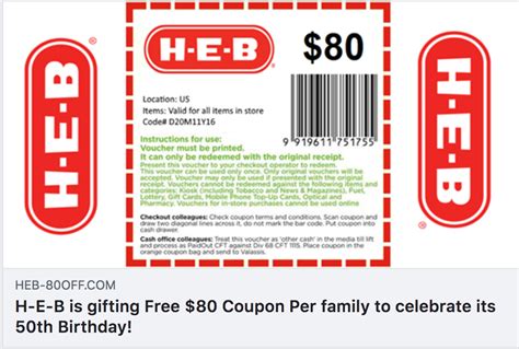 Heb promo code - Check out the list of the hottest HEB coupons, promo codes, discount codes, and deals on our site to find out the best way to maximize your savings on groceries.Select HEB coupon $10 off $30, $85 coupon, free delivery, or curbside promo code first order, to make your purchases for less now! 